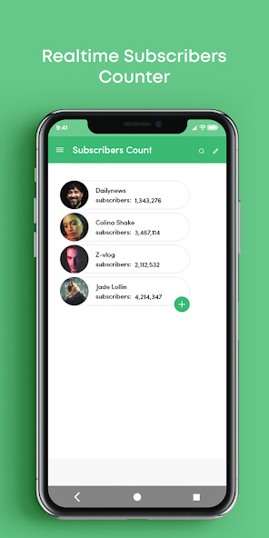 Run android online APK Realtime Subscribers Counter - from MyAndroid or emulate Realtime Subscribers Counter - using MyAndroid