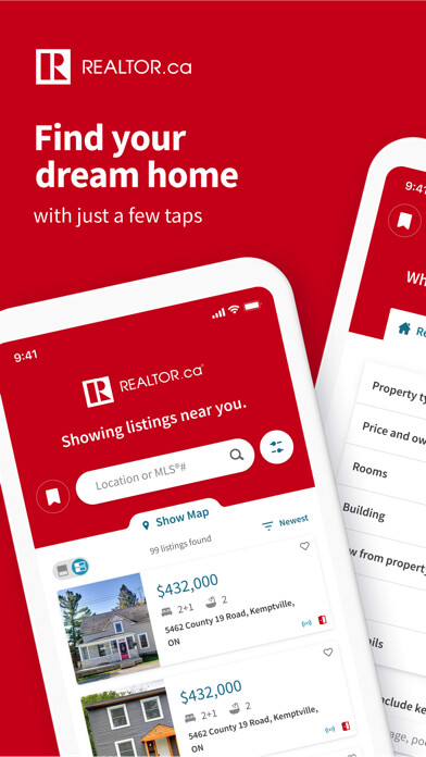 Emulate iPhone app REALTOR.ca Real Estate & Homes using MyAndroid