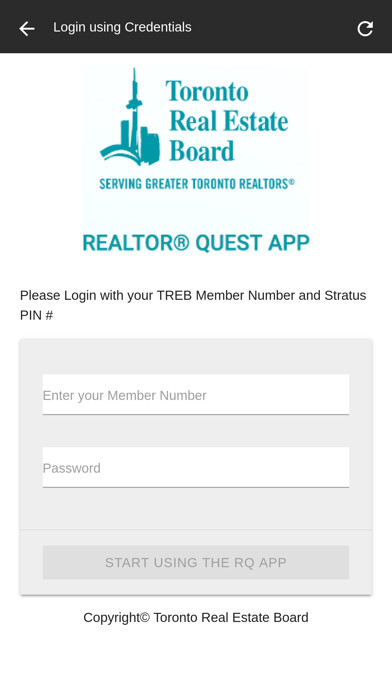 Emulate iPhone app Realtor Quest using MyAndroid