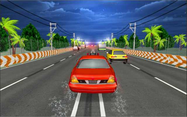 Emulate Android APK real traffic speed racer drag  highway - 3d racing