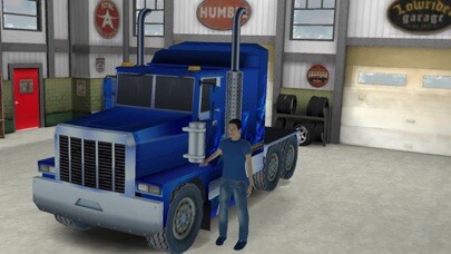 Emulate iPhone app Real Truck Driving Sim 17 using MyAndroid