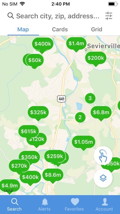 Emulate iPhone app Realty Executives TN Homes using MyAndroid Emulate iPhone app Realty Executives TN Homes using MyAndroid