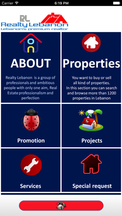 Emulate iPhone app Realty Lebanon using MyAndroid Emulate iPhone app Realty Lebanon using MyAndroid