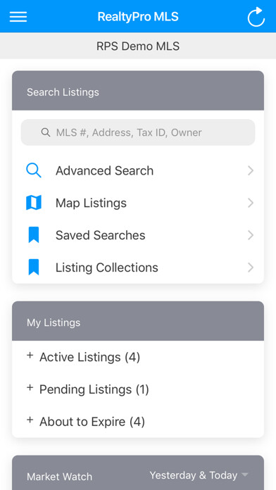 Emulate iPhone app RealtyProMLS using MyAndroid Emulate iPhone app RealtyProMLS using MyAndroid