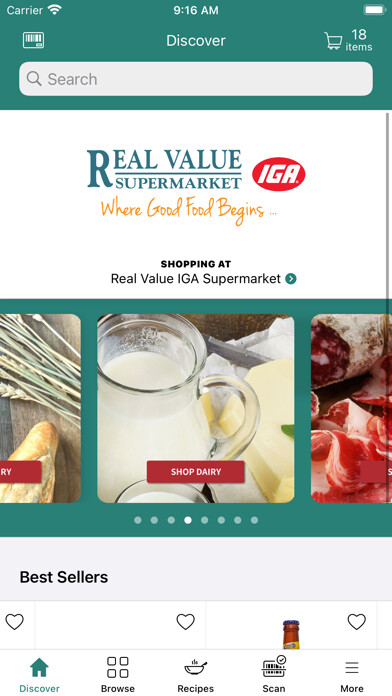 Emulate iPhone app Real Value IGA using MyAndroid Emulate iPhone app Real Value IGA using MyAndroid