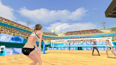 Emulate iPhone app Real Volleyball Champions 3D using MyAndroid