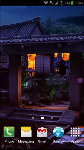 Emulate Android APK Real Zen Garden 3D: Night LWP