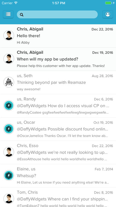 Emulate iPhone app Reamaze Mobile using MyAndroid