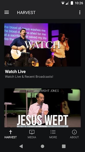 Run android online APK Reapnow HarvestChristianCentre from MyAndroid or emulate Reapnow HarvestChristianCentre using MyAndroid