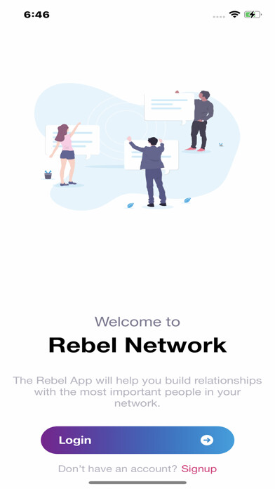 Emulate iPhone app Rebel Networker using MyAndroid