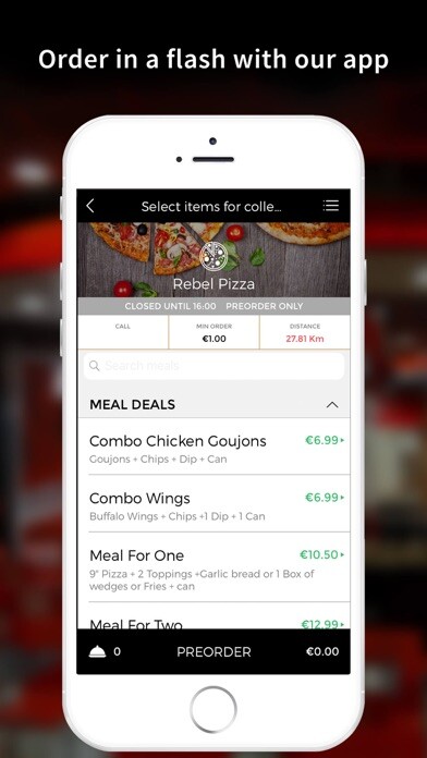 Emulate iPhone app Rebel Pizza using MyAndroid Emulate iPhone app Rebel Pizza using MyAndroid