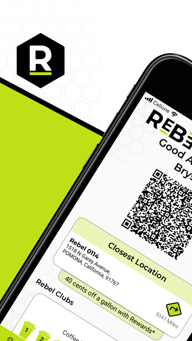Emulate iPhone app REBEL Rewards! using MyAndroid