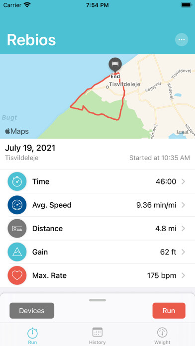 Emulate iPhone app Rebios - GPS Track Running using MyAndroid Emulate iPhone app Rebios - GPS Track Running using MyAndroid