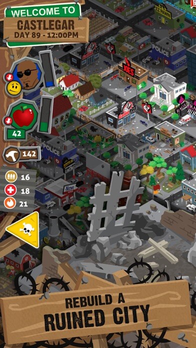 Emulate iPhone app Rebuild 3: Gangs of Deadsville using MyAndroid