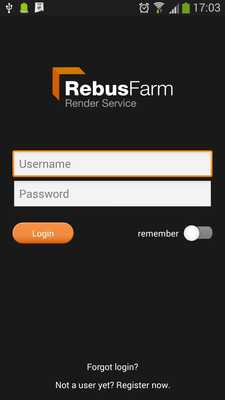 Emulate Android APK RebusFarm