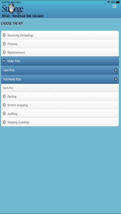 Emulate iPhone app RECalc - Work Task Calculator using MyAndroid