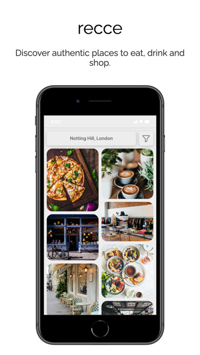 Emulate iPhone app recce: eat, drink & shop using MyAndroid