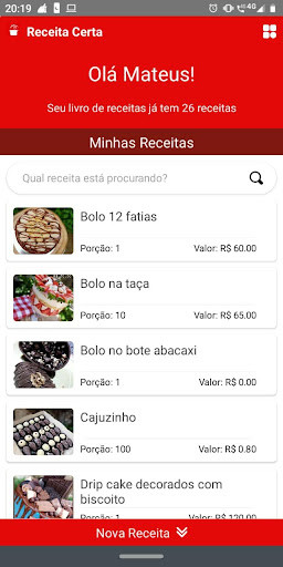 Run android online APK Receita Certa from MyAndroid or emulate Receita Certa using MyAndroid