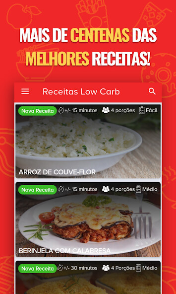 Run android online APK Receita Low Carb em portugues from MyAndroid or emulate Receita Low Carb em portugues using MyAndroid