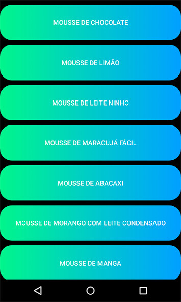 Run android online APK Receitas De Mousse from MyAndroid or emulate Receitas De Mousse using MyAndroid Run android online APK Receitas De Mousse from MyAndroid or emulate Receitas De Mousse using MyAndroid
