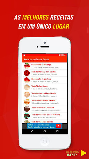 Run android online APK Receitas de Tortas Doces from MyAndroid or emulate Receitas de Tortas Doces using MyAndroid