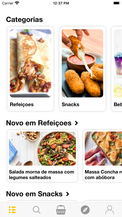 Emulate iPhone app Receitas Fáceis e Deliciosas using MyAndroid Emulate iPhone app Receitas Fáceis e Deliciosas using MyAndroid