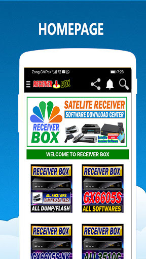 Run android online APK Receiver Box from MyAndroid or emulate Receiver Box using MyAndroid