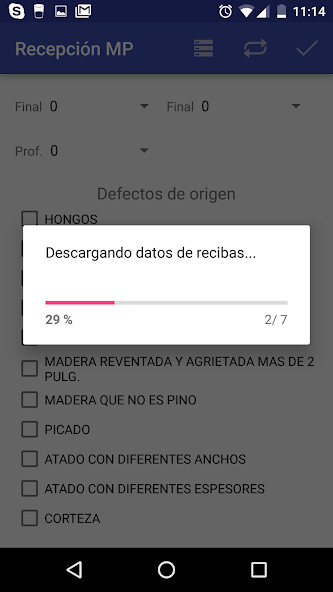 Run android online APK Recepcion de Madera Protsur from MyAndroid or emulate Recepcion de Madera Protsur using MyAndroid