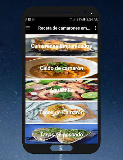 Run android online APK Receta de camarones empanizados from MyAndroid or emulate Receta de camarones empanizados using MyAndroid