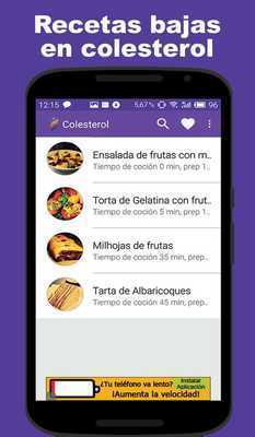 Emulate Android APK Recetas bajas en colesterol Emulate Android APK Recetas bajas en colesterol