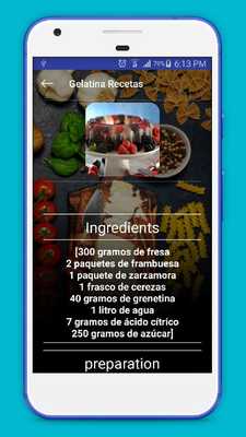 Emulate Android APK Recetas De Gelatina 2017