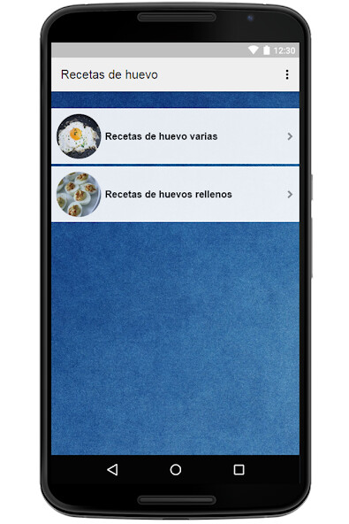 Run android online APK Recetas de Huevos from MyAndroid or emulate Recetas de Huevos using MyAndroid