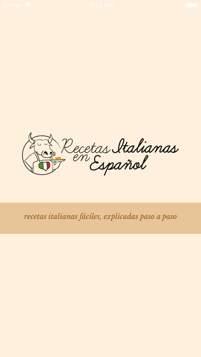 Emulate iPhone app Recetas Italianas using MyAndroid Emulate iPhone app Recetas Italianas using MyAndroid