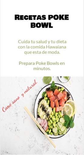 Run android online APK Recetas Poke Bowl from MyAndroid or emulate Recetas Poke Bowl using MyAndroid