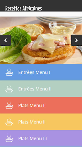 Run android online APK Recettes Africaines from MyAndroid or emulate Recettes Africaines using MyAndroid