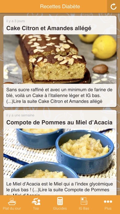 Emulate iPhone app Recettes pour diabétiques using MyAndroid Emulate iPhone app Recettes pour diabétiques using MyAndroid
