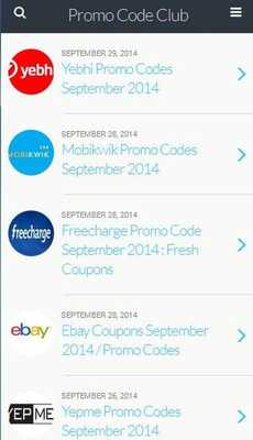 Emulate Android APK Recharge Coupons  Offers