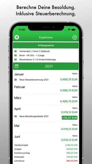 Emulate iPhone app Rechner Besoldung Bund using MyAndroid Emulate iPhone app Rechner Besoldung Bund using MyAndroid