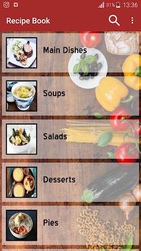 Run android online APK Recipe Book - Cooking Offline from MyAndroid or emulate Recipe Book - Cooking Offline using MyAndroid