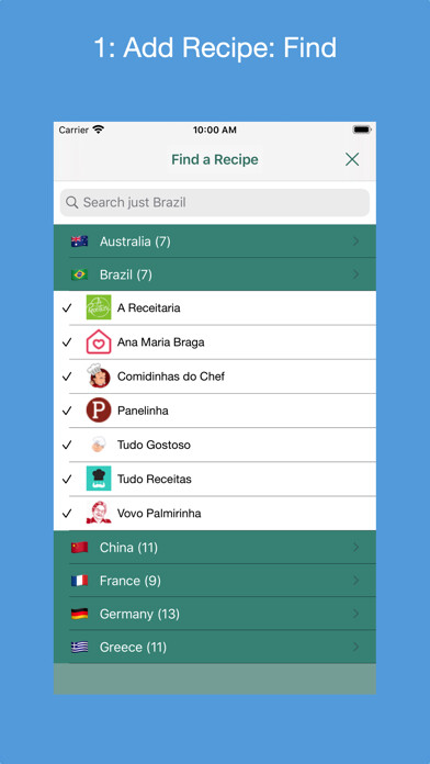 Emulate iPhone app Recipe Collector using MyAndroid Emulate iPhone app Recipe Collector using MyAndroid