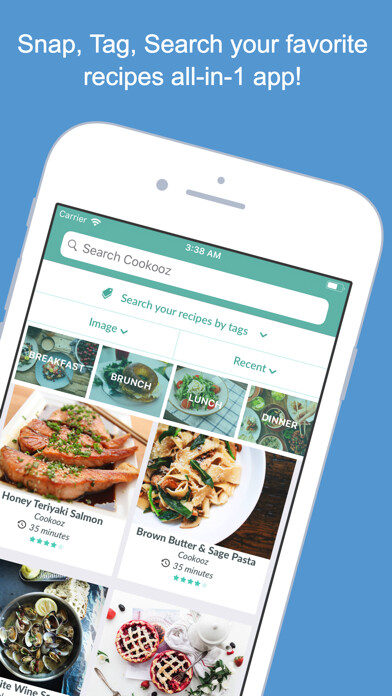 Emulate iPhone app Recipe Organizer by Cookooz using MyAndroid Emulate iPhone app Recipe Organizer by Cookooz using MyAndroid