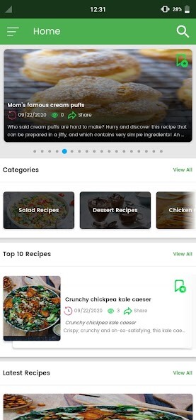 Run android online APK Recipes EveryDay from MyAndroid or emulate Recipes EveryDay using MyAndroid