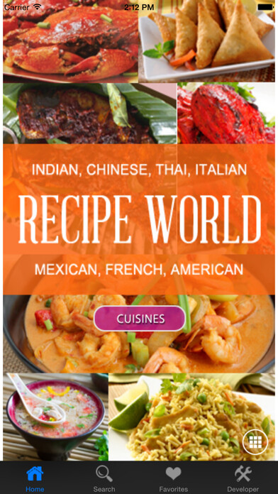 Emulate iPhone app Recipe World Pro using MyAndroid Emulate iPhone app Recipe World Pro using MyAndroid