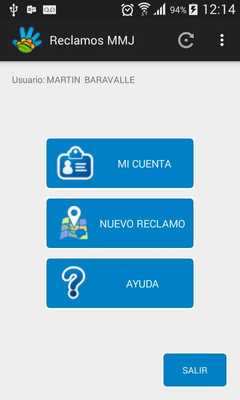 Emulate Android APK Reclamos MMJ