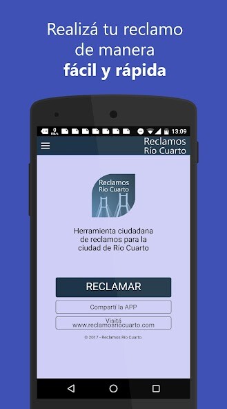 Run android online APK Reclamos Río Cuarto from MyAndroid or emulate Reclamos Río Cuarto using MyAndroid Run android online APK Reclamos Río Cuarto from MyAndroid or emulate Reclamos Río Cuarto using MyAndroid