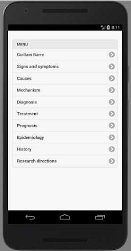 Run android online APK Recognize Guillain-Barre Syndrome from MyAndroid or emulate Recognize Guillain-Barre Syndrome using MyAndroid