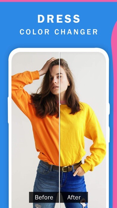Emulate iPhone app Recolor Dress & Clothes Colour using MyAndroid Emulate iPhone app Recolor Dress & Clothes Colour using MyAndroid