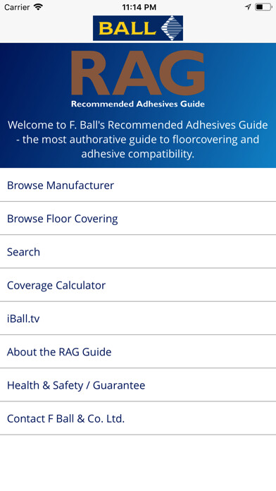 Emulate iPhone app Recommended Adhesives Guide using MyAndroid Emulate iPhone app Recommended Adhesives Guide using MyAndroid