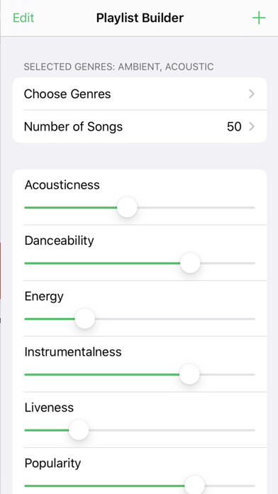 Emulate iPhone app Recommendify using MyAndroid