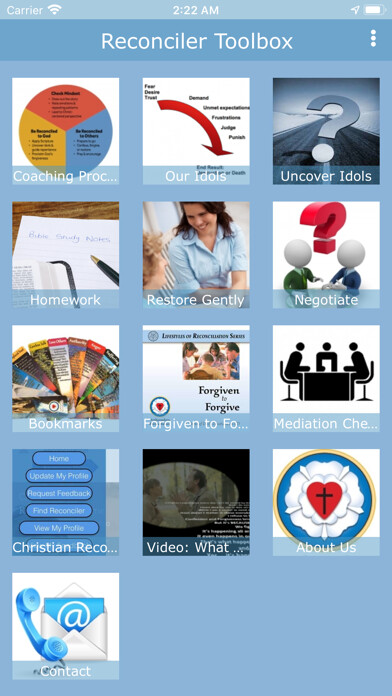 Emulate iPhone app Reconciler Toolbox using MyAndroid